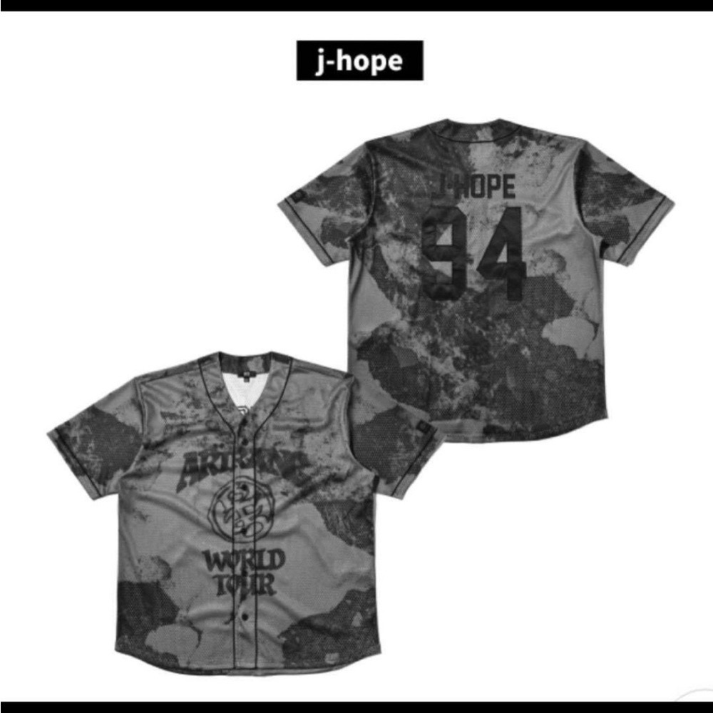 OFFICIAL BTS Arirang Merch - JHOPE Jersey